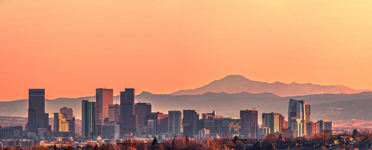 denver at dusk