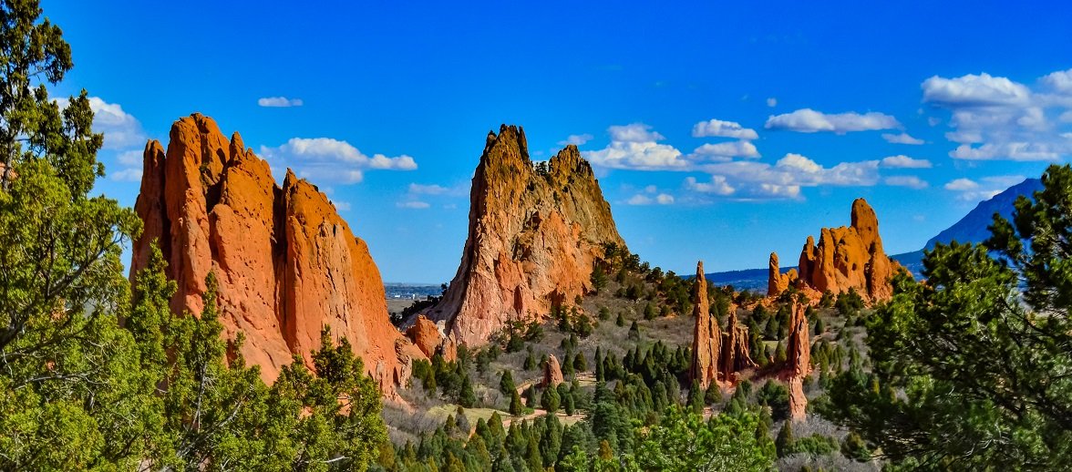 red rocks